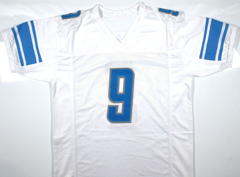 Jameson Williams Autographed White Custom Jersey
