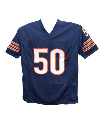Mike Singletary Signed Chicago Bears Pro Style Navy Jersey