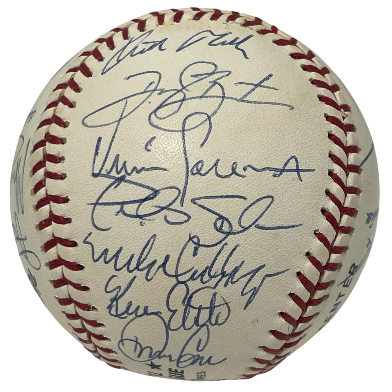 1991 New York Mets Team Signed Official National League Baseball JSA LOA