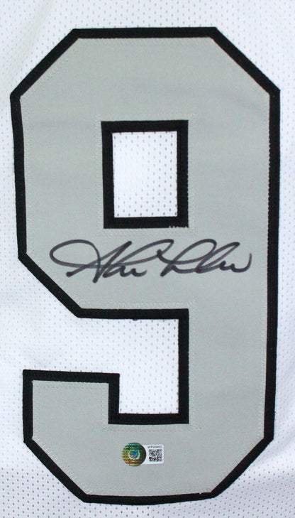 Shane Lechler Autographed White Custom Football Jersey