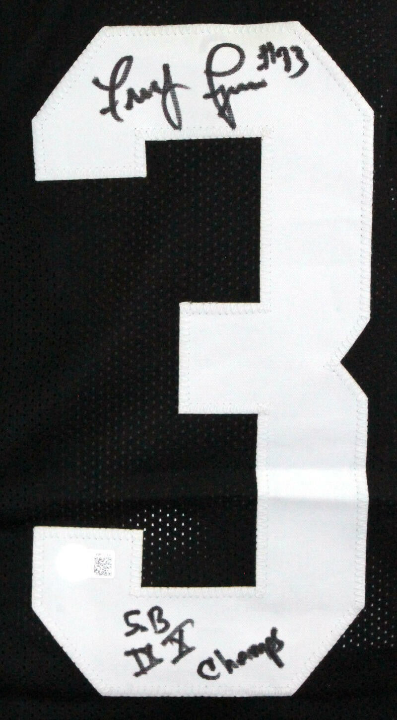 Frenchy Fuqua Signed Pittsburgh Steelers Style Custom Jersey