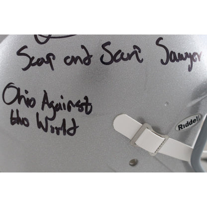 Jack Sawyer Signed Ohio State Buckeyes Full Size Authentic Helmet