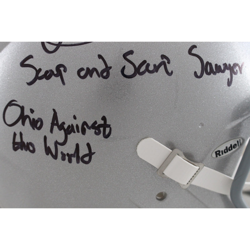 Jack Sawyer Signed Ohio State Buckeyes Full Size Authentic Helmet