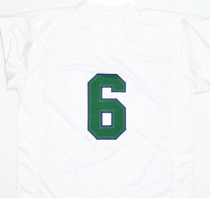 Jerome Bettis Autographed White Custom College Style Jersey