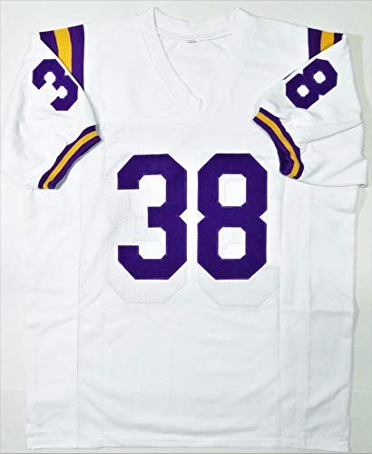 Brad Wing Signed LSU Tigers Style White Custom Jersey "Geaux Tigers"