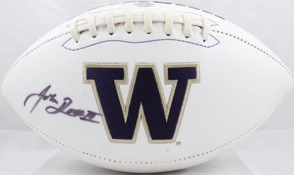 John Ross Signed Washington Huskies Logo Football