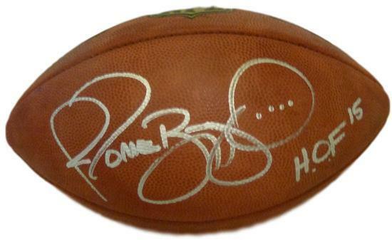Jerome Bettis Signed Pittsburgh Steelers Official Football (JSA COA)
