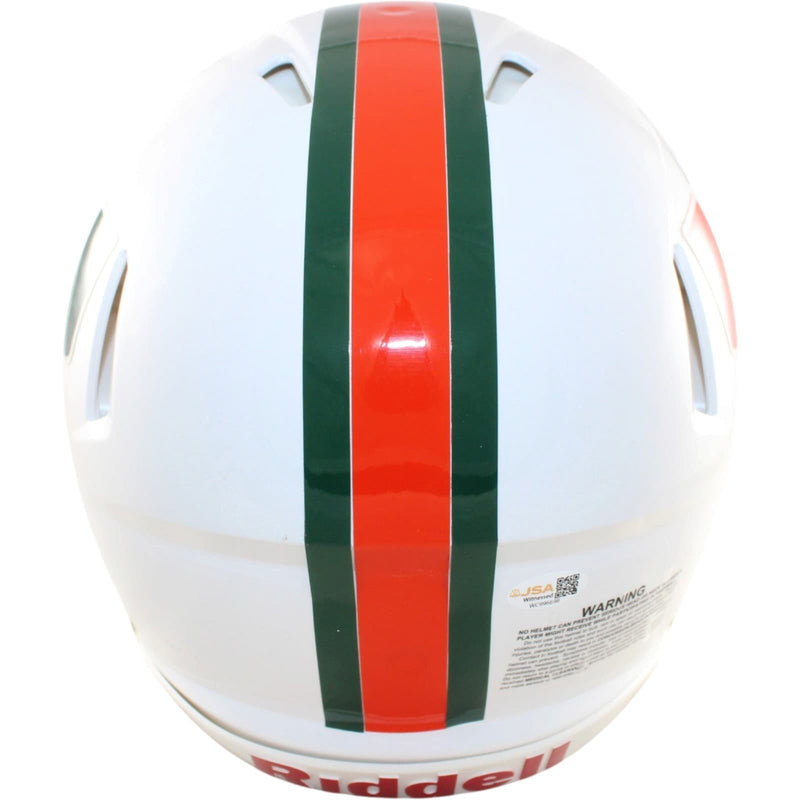 Toney Malachi Signed Miami Hurricanes Proline Helmet