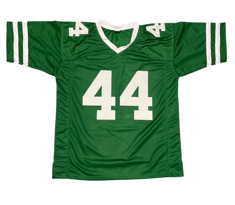 Jamien Sherwood Signed New York Jets Custom Football Jersey