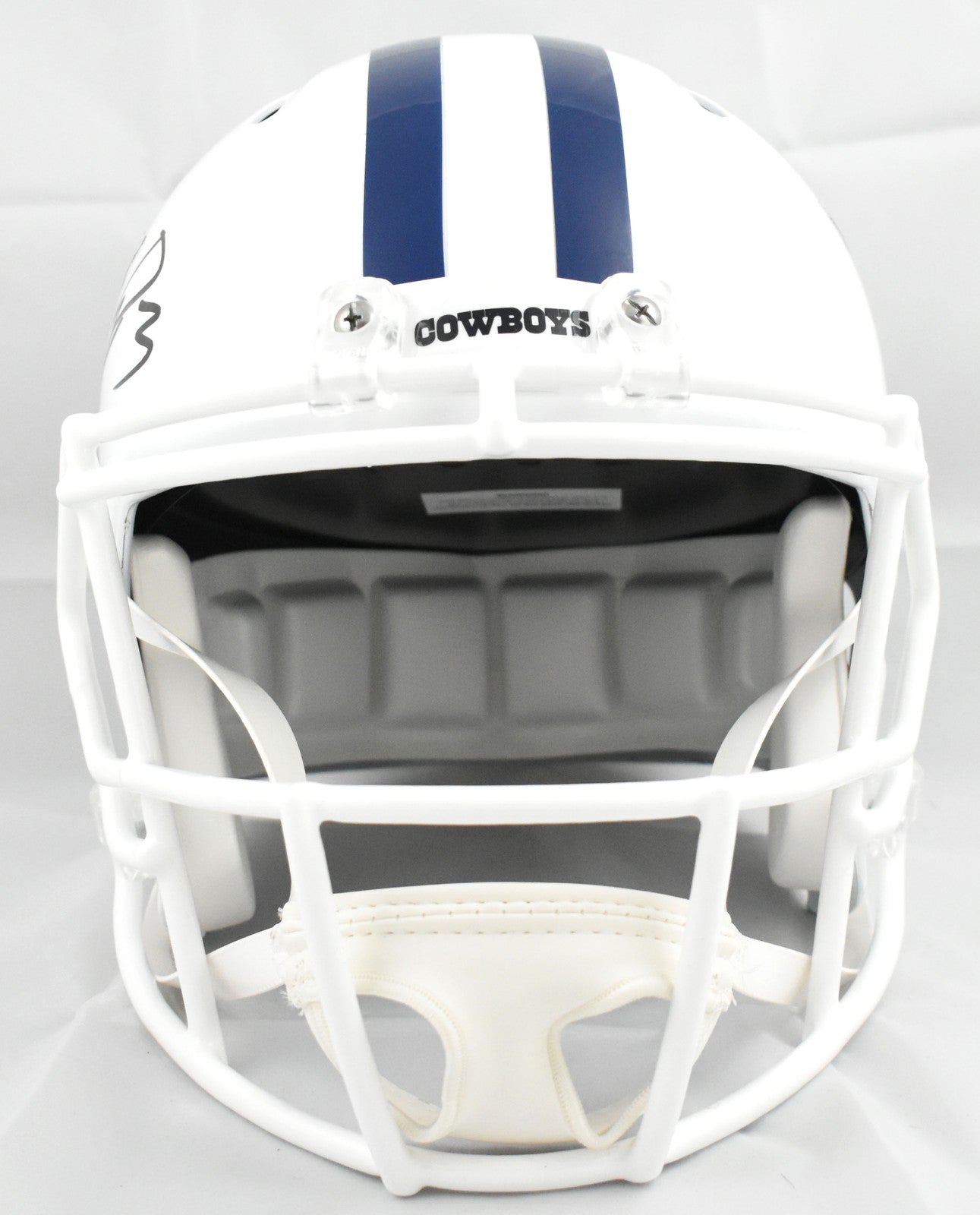 George Pickens Autographed Dallas Cowboys Full Size 2022 Alternate Helmet