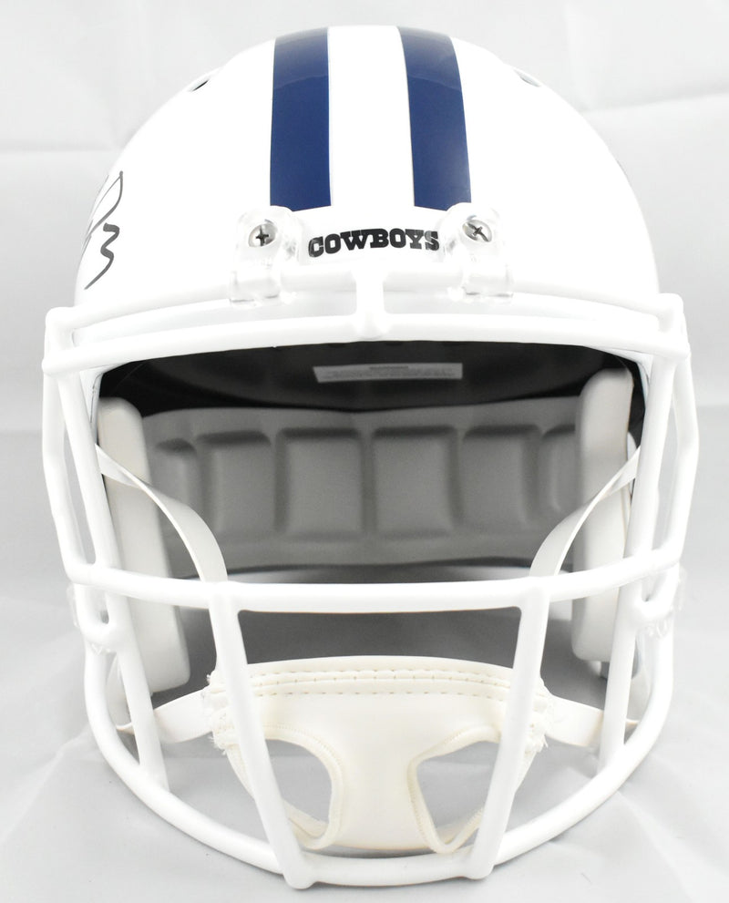 George Pickens Autographed Dallas Cowboys Full Size 2022 Alternate Helmet