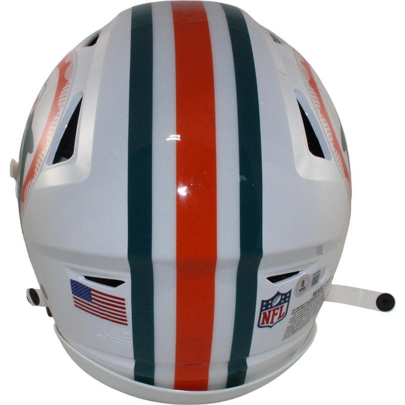 Devon Achane Miami Dolphins Autographed SpeedFlex Tribute Helmet