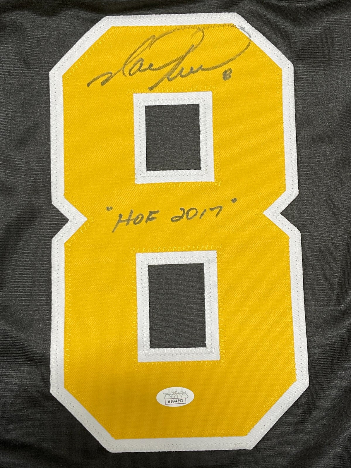 Mark Recchi Signed Pittsburgh Penguins Custom Jersey (JSA COA)