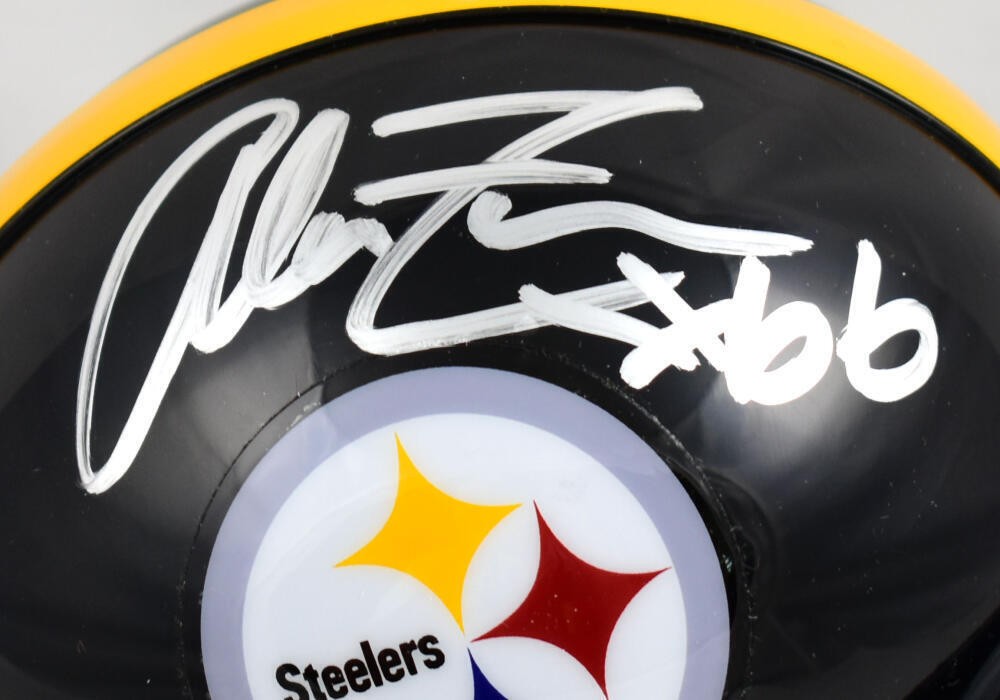 Alan Faneca Signed Pittsburgh Steelers Mini Helmet