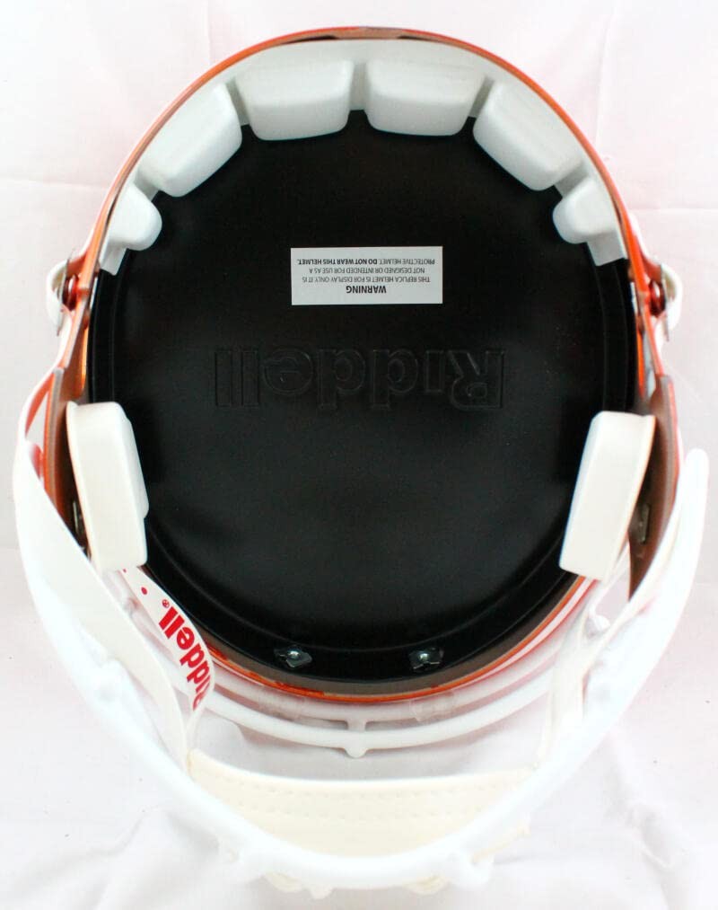 Ray Lewis Signed Miami Hurricanes Riddell Flash Full Size Helmet
