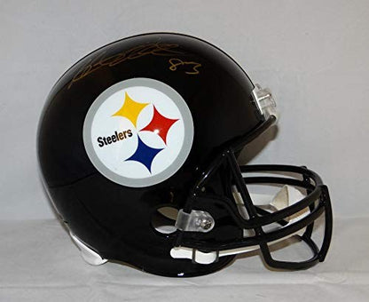 Heath Miller Signed Pittsburgh Steelers Gold Full Size Helmet