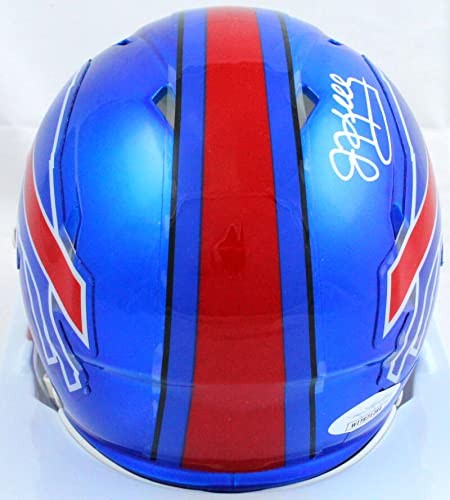 Jim Kelly Signed Buffalo Bills Flash Speed Mini Helmet