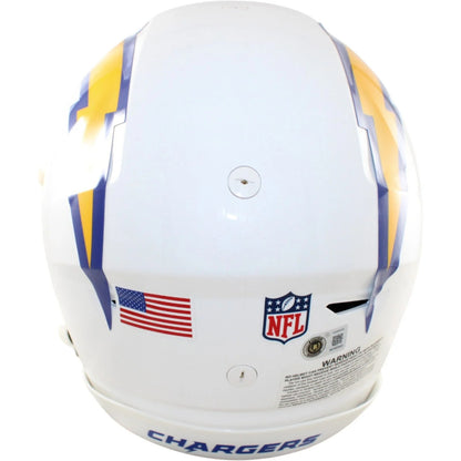 LaDainian Tomlinson Signed Los Angeles Chargers Color Rush SpeedFlex Helmet