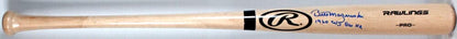 Bill Mazeroski Signed Rawlings Pro Baseball Bat Inscribed "60 WS GW HR"