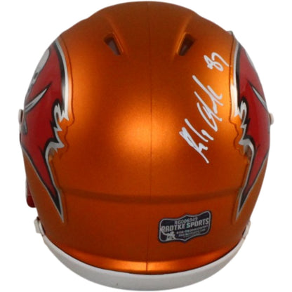 Rob Gronkowski Autographed Tampa Bay Buccaneers Blaze Mini Helmet