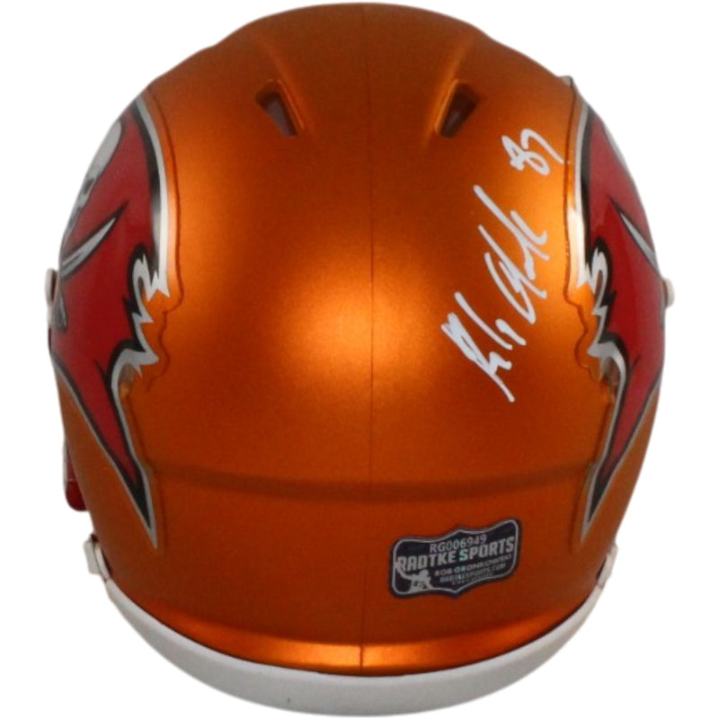 Rob Gronkowski Autographed Tampa Bay Buccaneers Blaze Mini Helmet