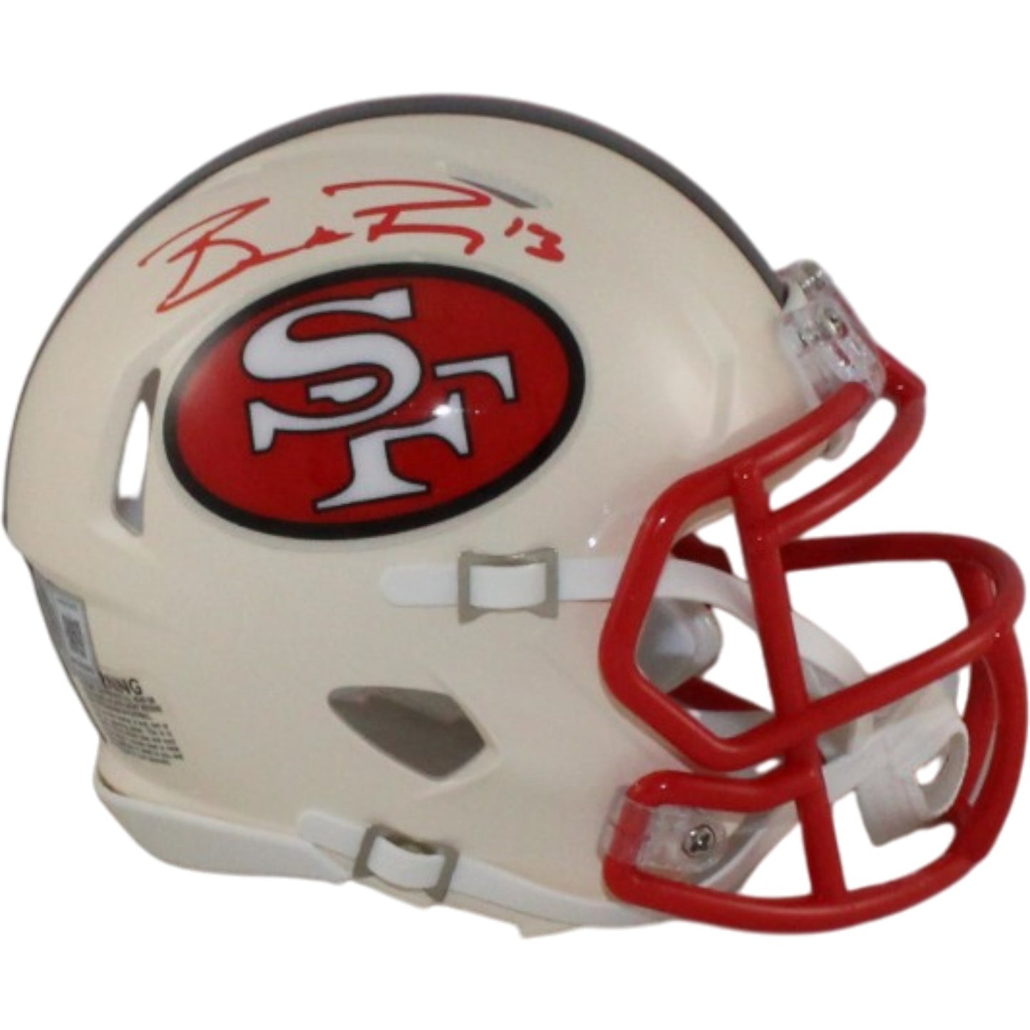 Brock Purdy Signed San Francisco 49ers Retro Mini Helmet