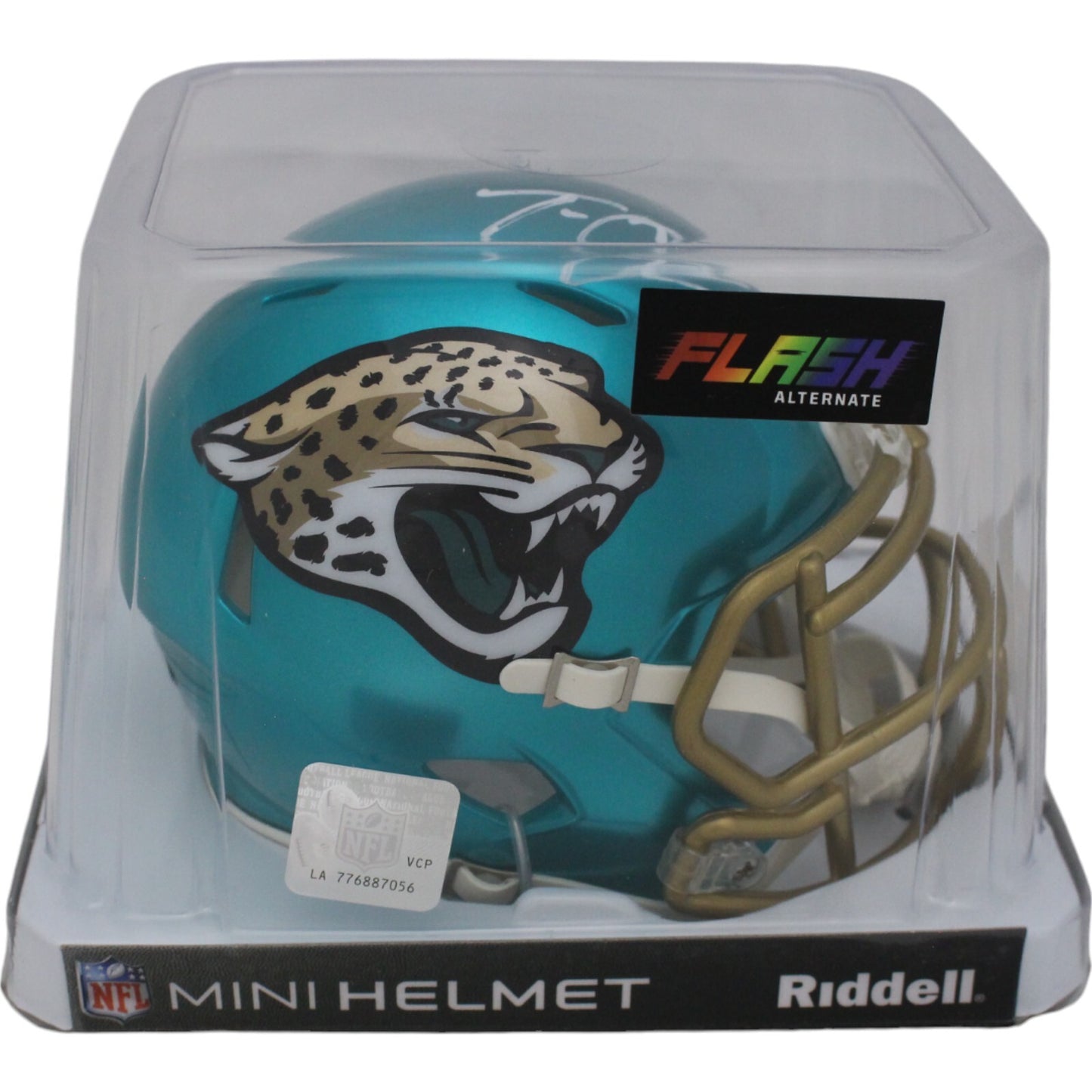 Trevor Lawrence Jacksonville Jaguars Autographed Flash Mini Helmet