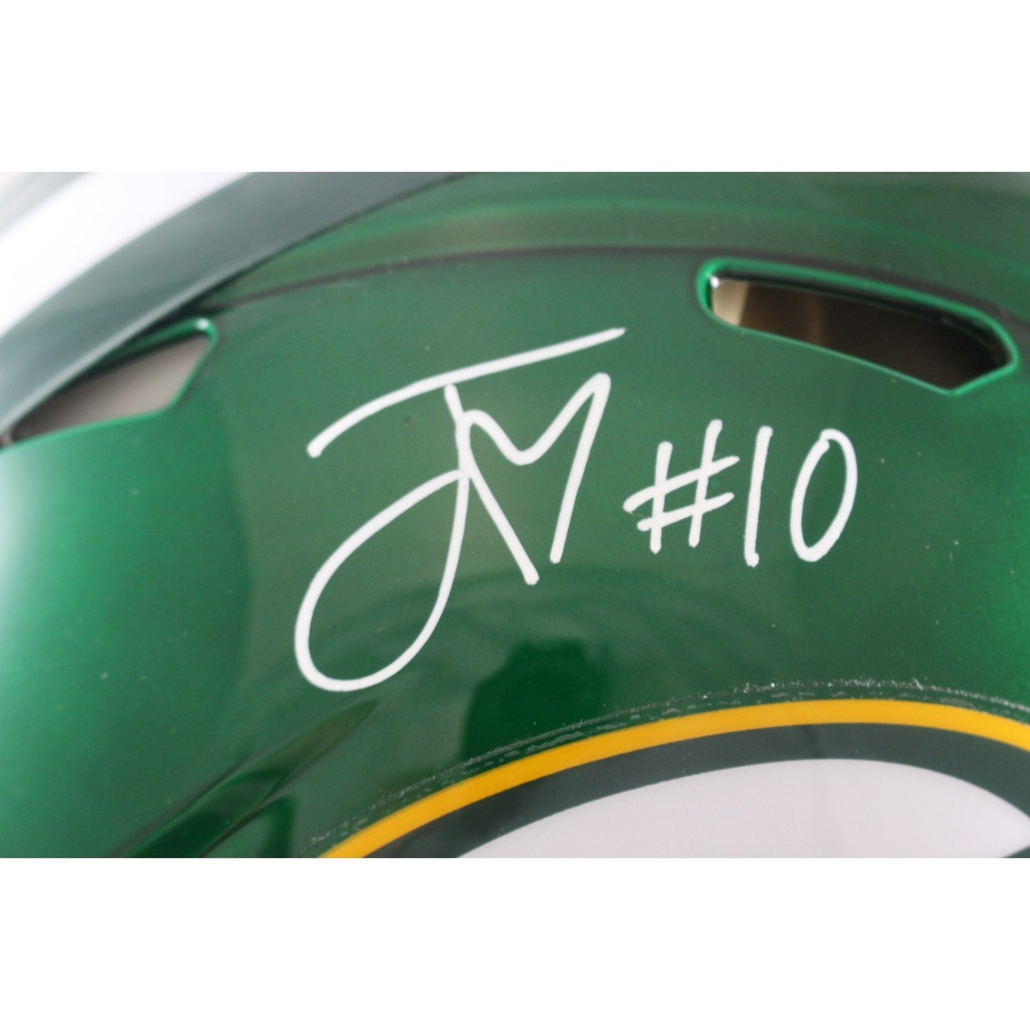 Jordan Love Signed Green Bay Packers Authentic Flash Full Size Helmet
