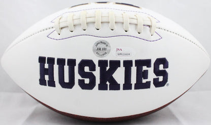 John Ross Signed Washington Huskies Logo Football