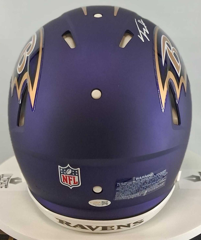 Trey Hendrickson Signed Baltimore Ravens Authentic Alternate Helmet