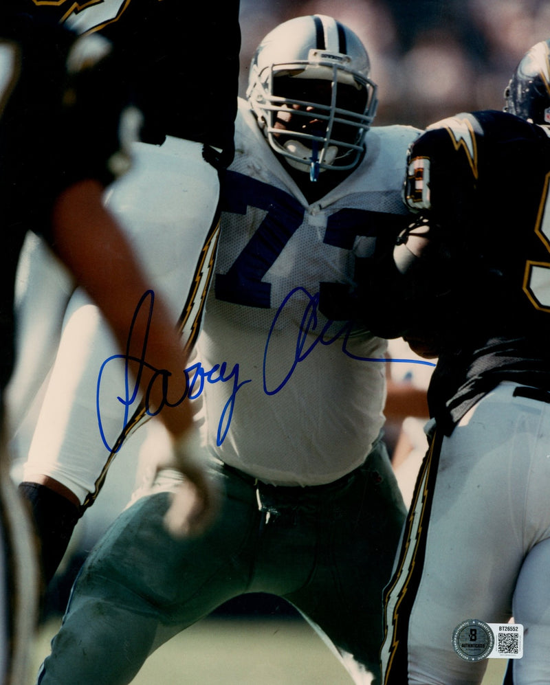 Larry Allen Autographed Dallas Cowboys 8x10 Photo