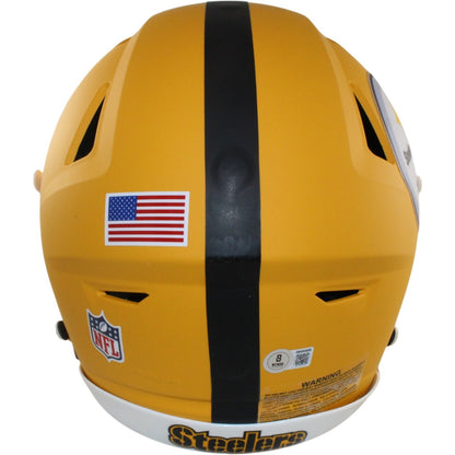 Terry Bradshaw Signed Pittsburgh Steelers Authentic SpeedFlex Alternate Helmet