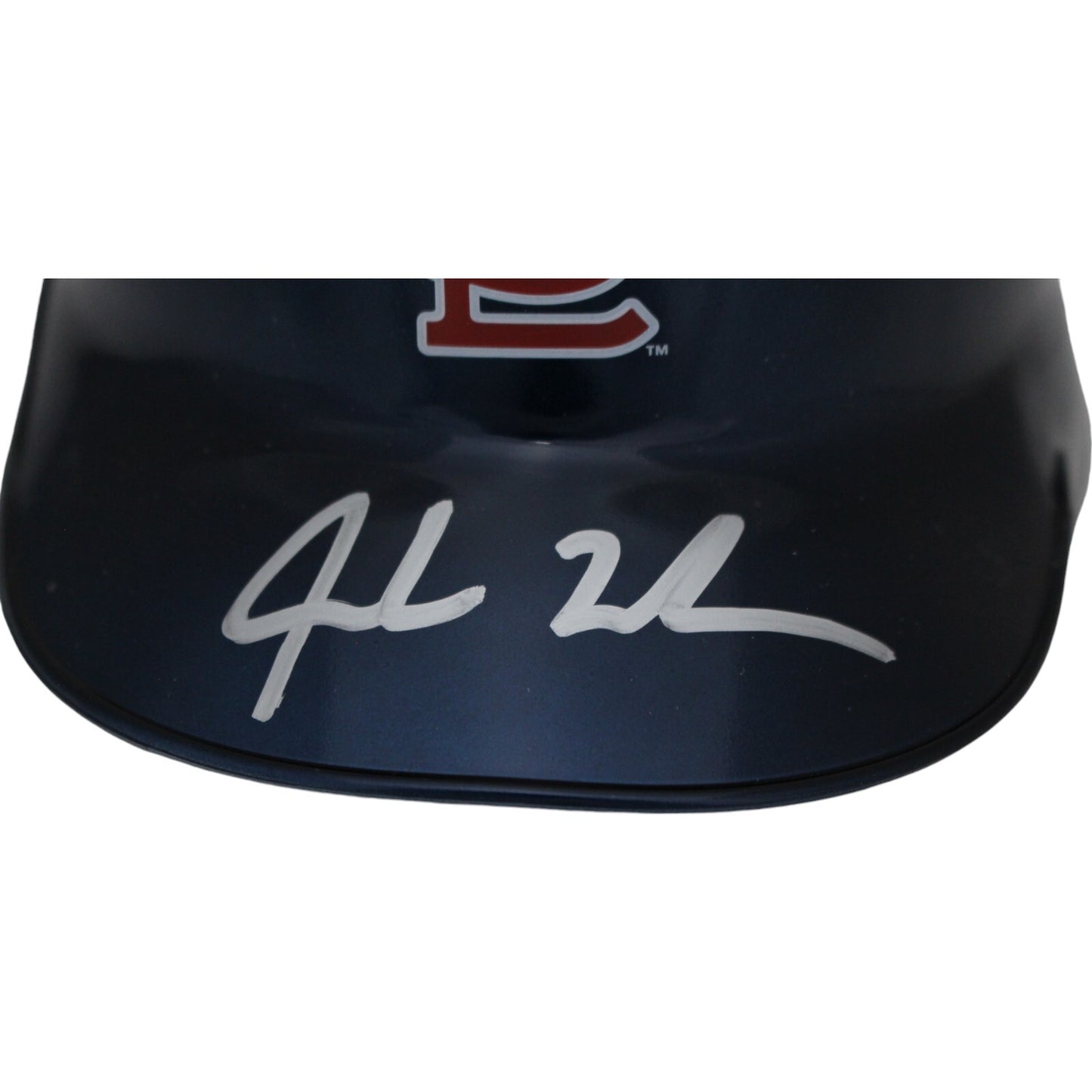 Jordan Walker Autographed St. Louis Cardinals Chrome Mini Batting Helmet