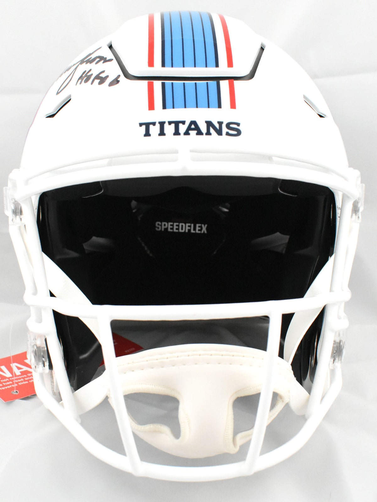 Warren Moon Autographed Tennessee Titans Full Size 2026 Speedflex Helmet