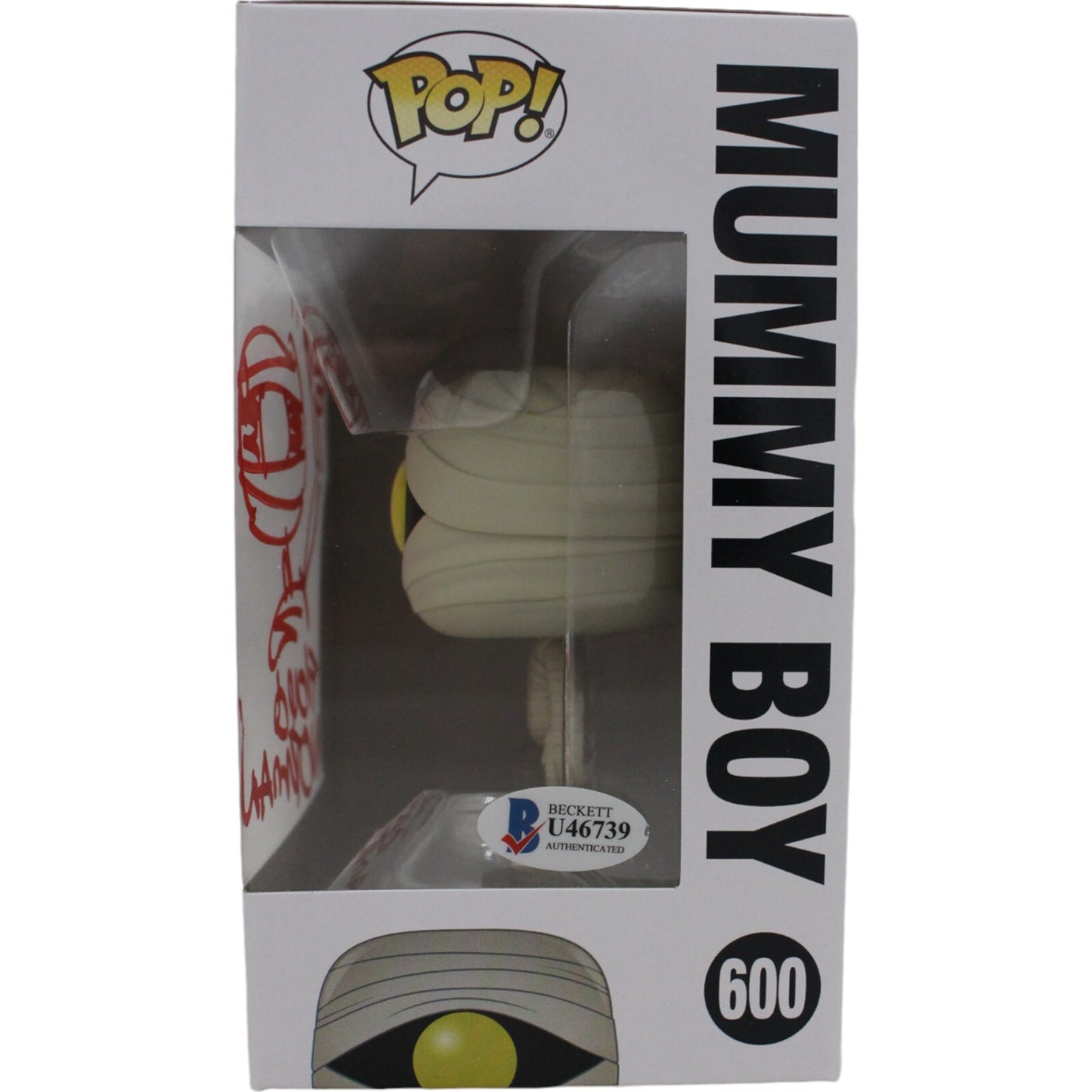 Floyd Norman Signed Disney Mummy Boy Funko Pop! #600 (Beckett)