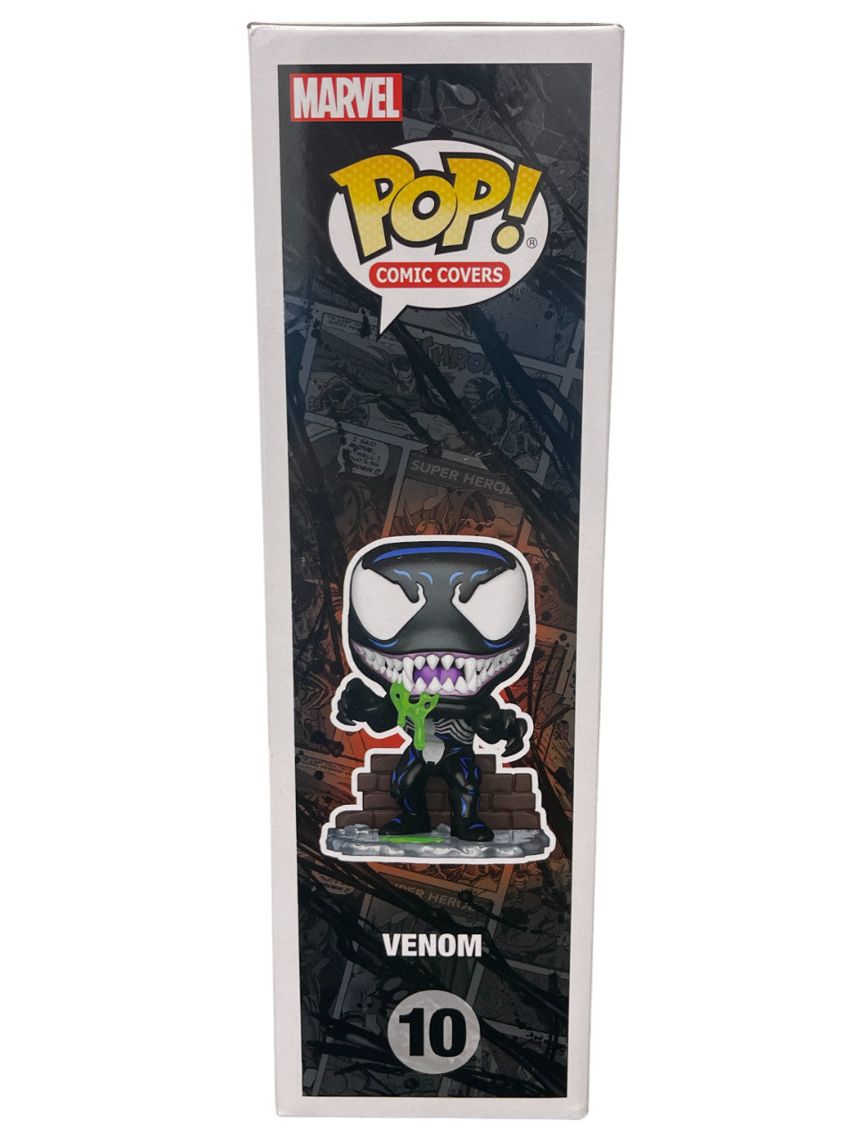 Tom Hardy & Sam De La Rosa Signed Venom Funko Pop Comic Cover #10