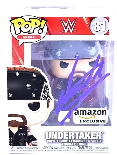 The Undertaker Signed WWE Funko Pop Figurine #81