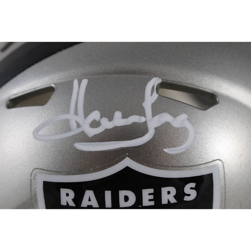 Howie Long Signed Las Vegas Raiders Flash Alternate Mini Helmet