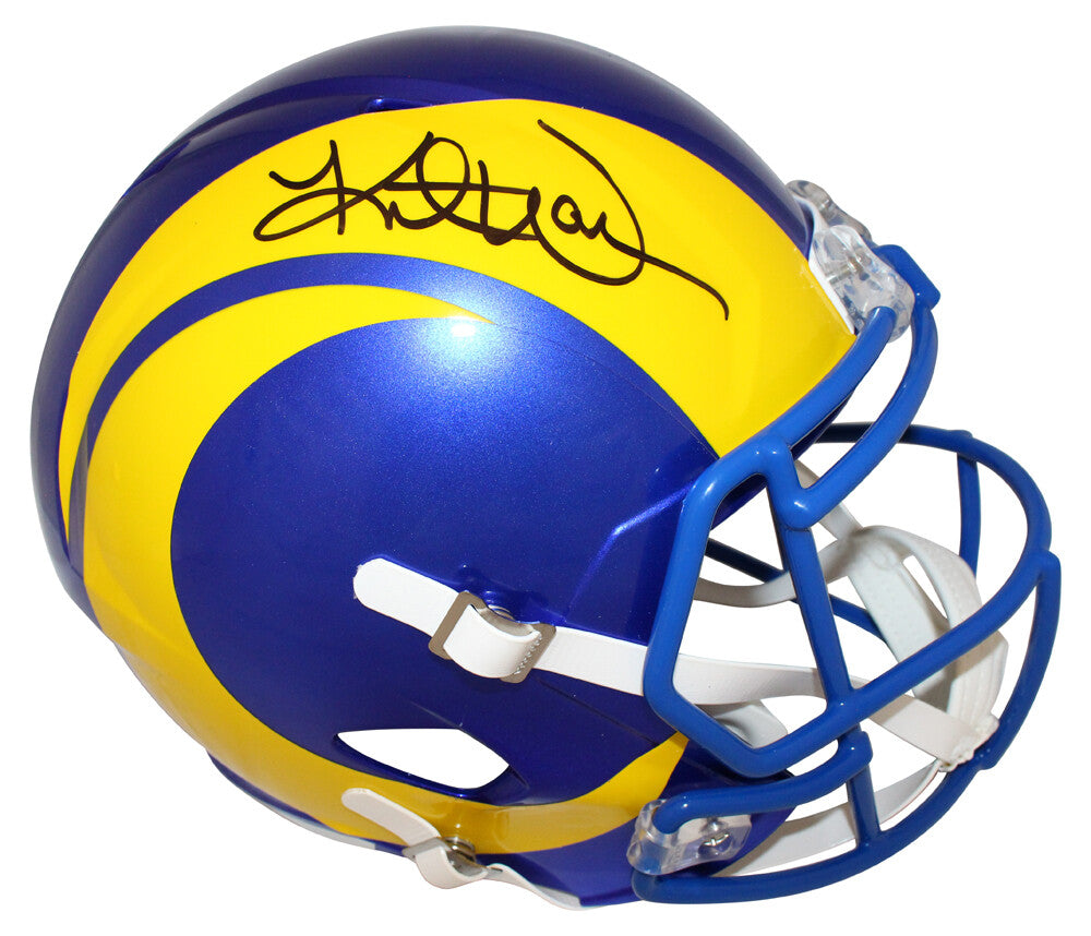 Kurt Warner St. Louis Rams Autographed Full Size Replica Helmet