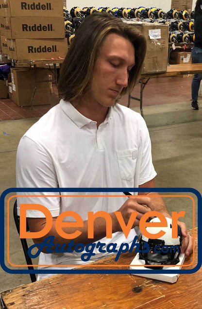 Trevor Lawrence Signed Jacksonville Jaguars Lunar Speed Mini Helmet