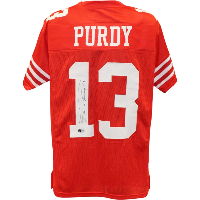 Brock Purdy Autographed San Francisco 49ers Red Jersey