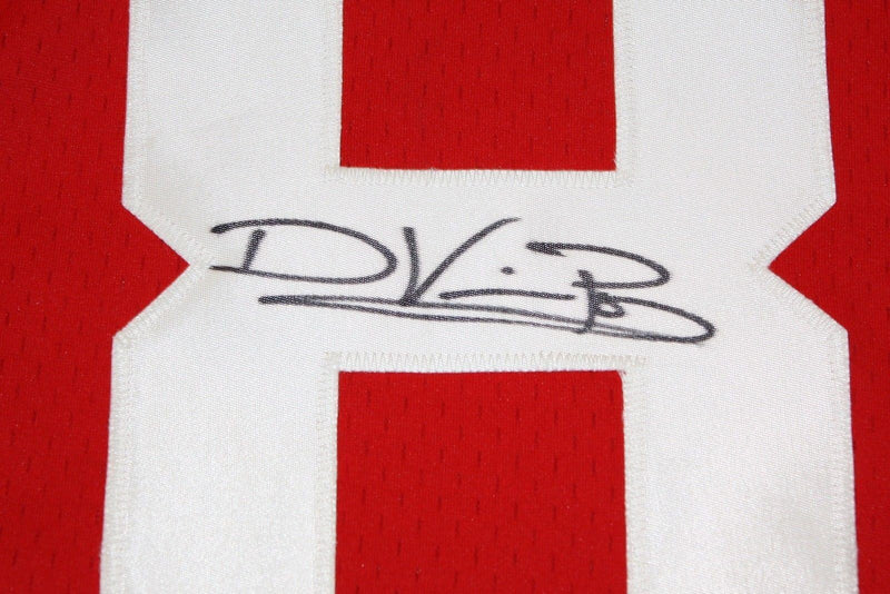 Devier Posey Signed Red Custom Football Jersey