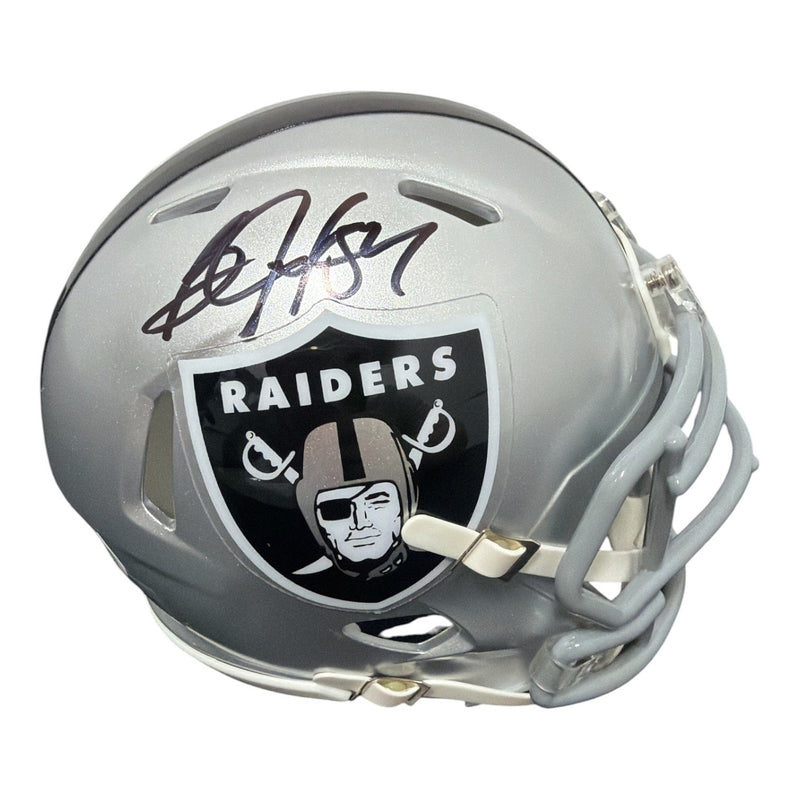 Bo Jackson Autographed Oakland Raiders Speed Mini Helmet