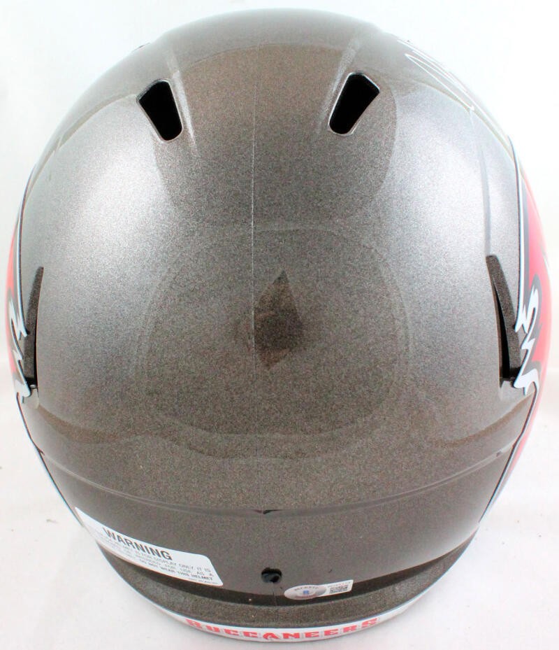 John Lynch Signed Tampa Bay Buccaneers White Full Size Speed Helmet HOF