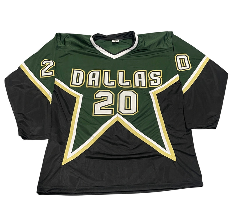 Ed Belfour Signed Dallas Stars Custom Hockey Jersey (99 Cup)