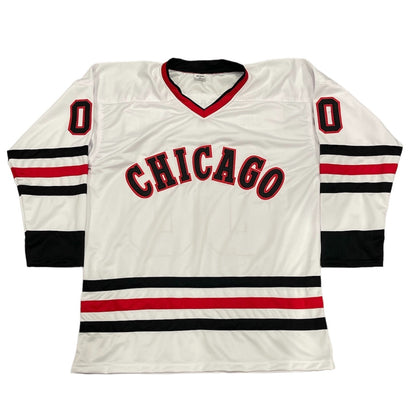 Chevy Chase Signed Clark Griswold Chicago Custom Jersey (Beckett COA)