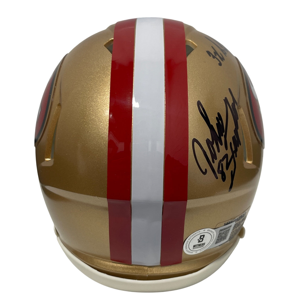 John Taylor Signed San Francisco 49ers Mini Helmet (3x SB Champs)