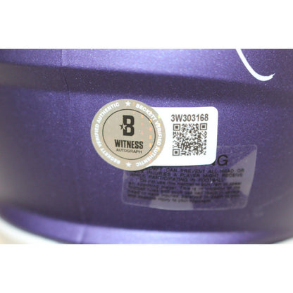 Ray Lewis Autographed Baltimore Ravens 2024 Alternate Mini Helmet