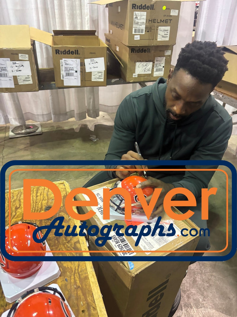 Charles Tillman Chicago Bears Autographed 2022 Alternate Mini Helmet