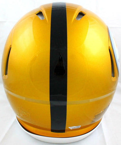 Najee Harris Autographed Pittsburgh Steelers Flash Speed Authentic Helmet